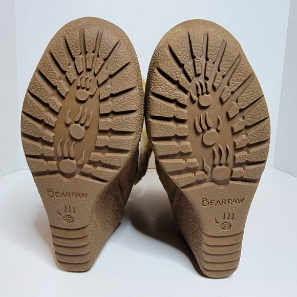 Bearpaw Flatbush fur lined boots sz5 - Picture 8 of 8